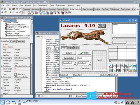 Ekrānuzņēmums Lazarus Windows 8.1