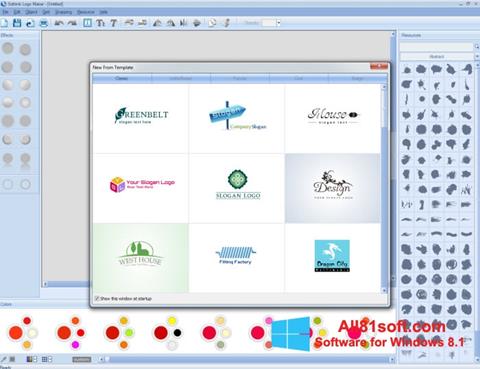 Ekrānuzņēmums Sothink Logo Maker Windows 8.1