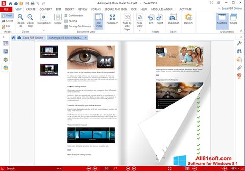 Ekrānuzņēmums Soda PDF Windows 8.1