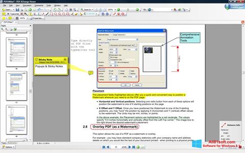 Ekrānuzņēmums PDF-XChange Editor Windows 8.1