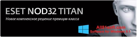 Ekrānuzņēmums ESET NOD32 Titan Windows 8.1