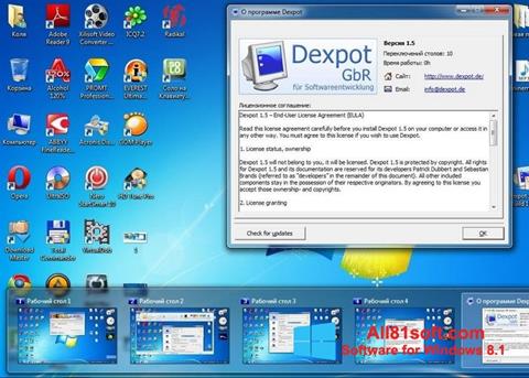 Ekrānuzņēmums Dexpot Windows 8.1