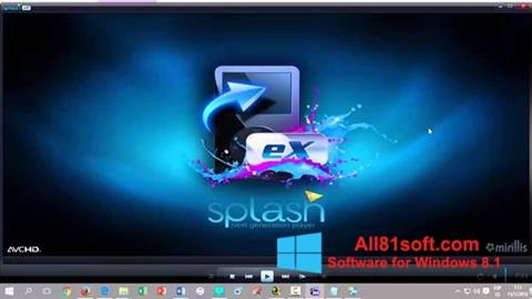 Ekrānuzņēmums Splash PRO EX Windows 8.1