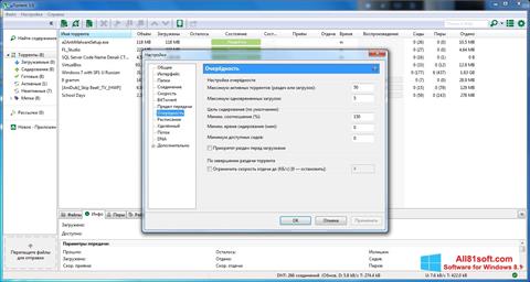 Ekrānuzņēmums uTorrent Windows 8.1