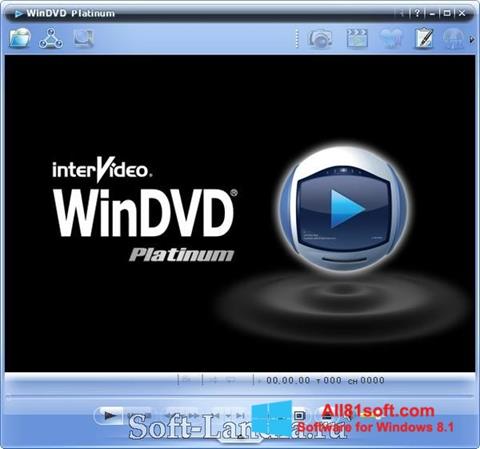 Ekrānuzņēmums WinDVD Windows 8.1