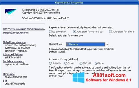 Ekrānuzņēmums Kleptomania Windows 8.1