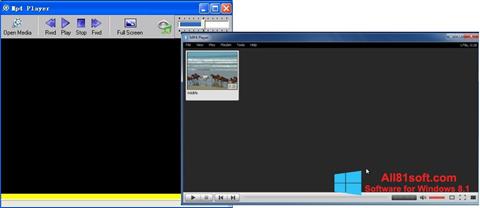 Ekrānuzņēmums MP4 Player Windows 8.1
