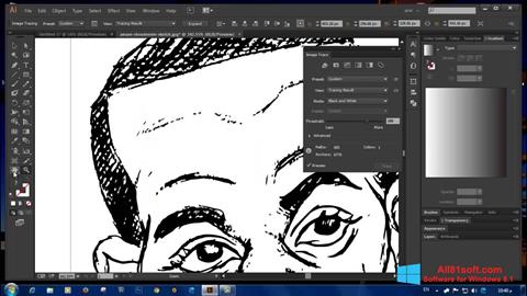 Ekrānuzņēmums Adobe Illustrator CC Windows 8.1