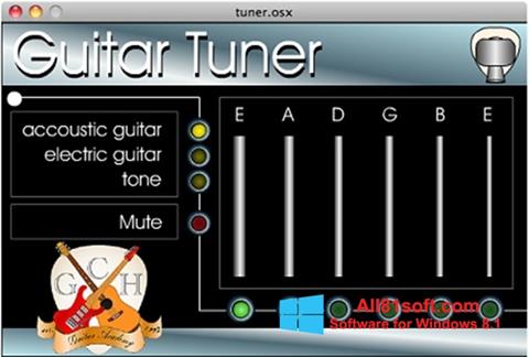 Ekrānuzņēmums Guitar Tuner Windows 8.1