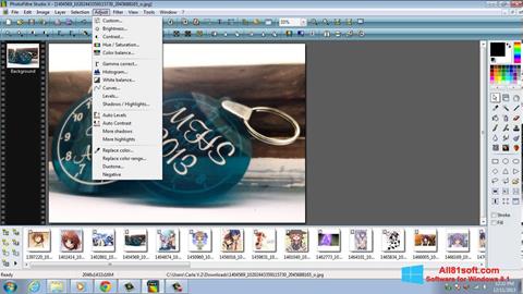 Ekrānuzņēmums PhotoFiltre Studio X Windows 8.1