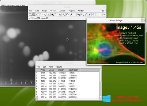 Ekrānuzņēmums ImageJ Windows 8.1